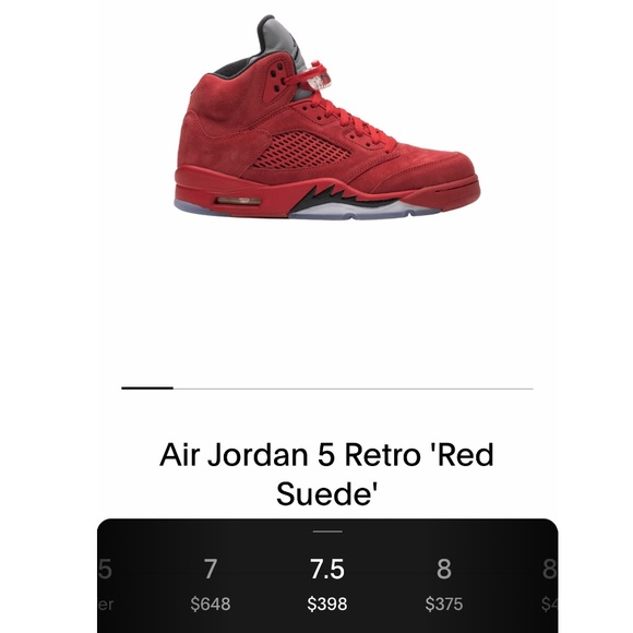 SOLD‼️Jordan 5 ‘Red Suede’ - Picture 11 of 12